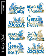 Beach Quote Gnomes